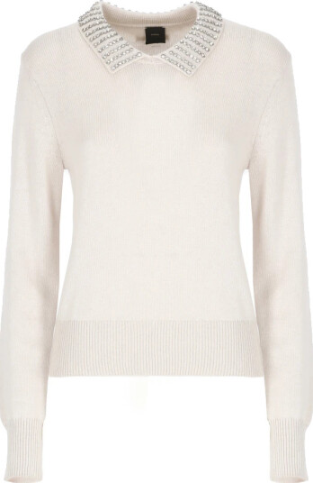 Pinko Dame Strikkevarer Beige M