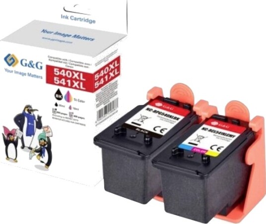 G&G Blekkpatron Kompatibel Gp-C540xlbk/541Xlcmy-2P (Gp-C540xlbk/541Xlcmy-2P)