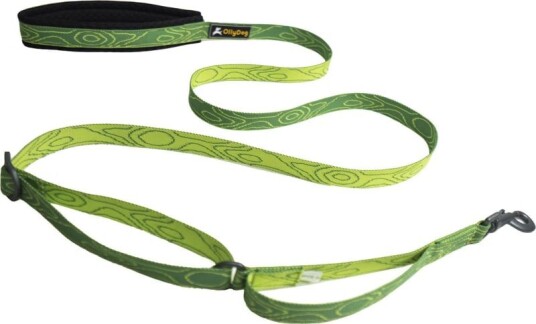 Ollydog Flagstaff Adjustable Leash Onesize Sage Bark