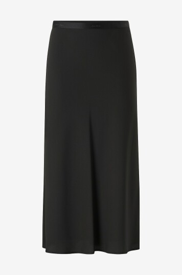 Calvin Klein - Skjørt Recycled Cdc Bias Cut Midi Skirt - Svart