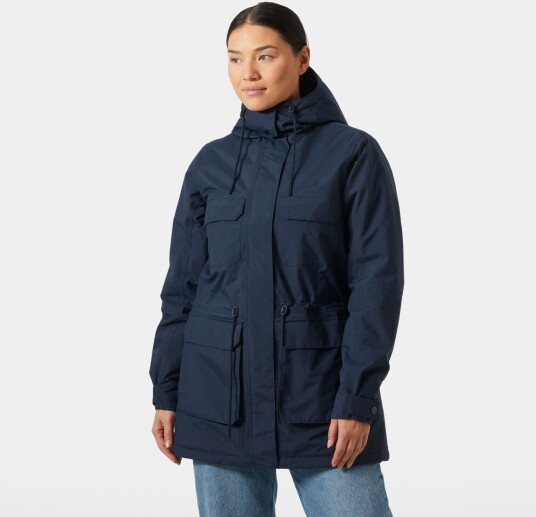Helly Hansen Escape Insulated Parka Dame Marineblå S