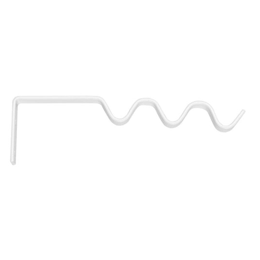 Støttekrok Kirsch Til G-Skinne 6+9+12 cm Hvit 041031