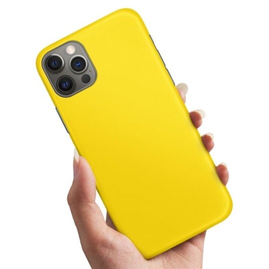 iPhone 13 Mini - Deksel/Mobildeksel Gul