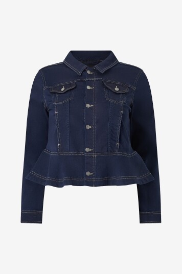 Wasabiconcept   Denim jakke Wa summer 23   Blå