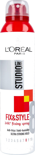 Loreal Paris Studio Fix & Style Fix Spray 250 ml Loreal Paris Studio Fix & Style Fix Spray 250 ml