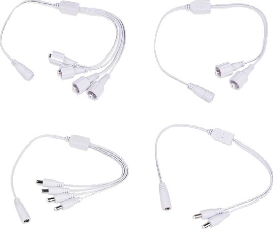 Forgreningskabel til LED stripe AGGE IP20/IP65 2 grenet til tørre rom IP20 Forgreningskabel til LED stripe AGGE IP20/IP65 2 grenet til tørre rom IP20