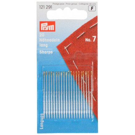 Prym Synåler Stål Sølv 0,70x38mm Str 7 20 stk