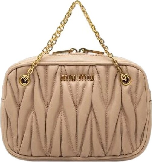 Miu Miu Pre owned Dame Pre owned Beige ONE SIZE,