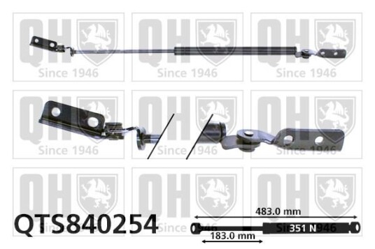Baklukedemper QUINTON HAZELL QTS840254