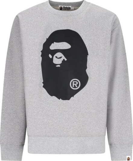 A Bathing APE Herre Gensere & Hettegensere Grå M,