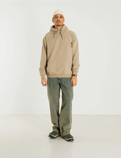 Woodbird Wbpaw Washed Hoodie - Beige - M