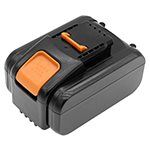 Worx WX152.2 batteri (5000 mAh 16 V, Sort) Worx WX152.2 batteri (5000 mAh 16 V, Sort)