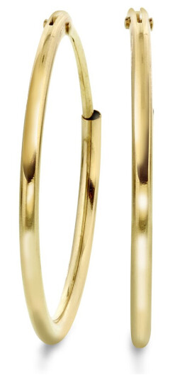 Pan Jewelry Øreringer i 585 gult gull