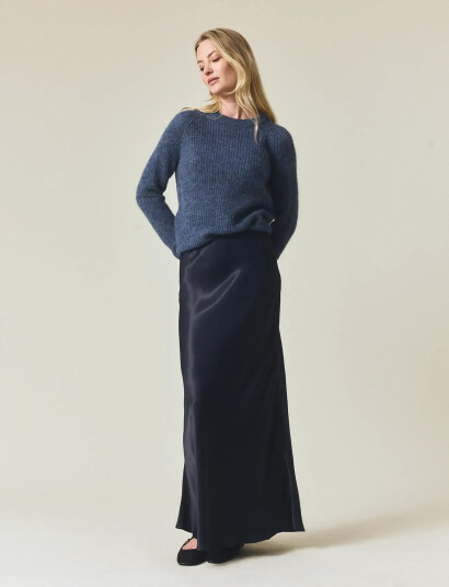 Lexington Clothing Alpaca Blend Raglan Sweater - Blue - XS Lexington Clothing Alpaca Blend Raglan Sweater - Blue - XS