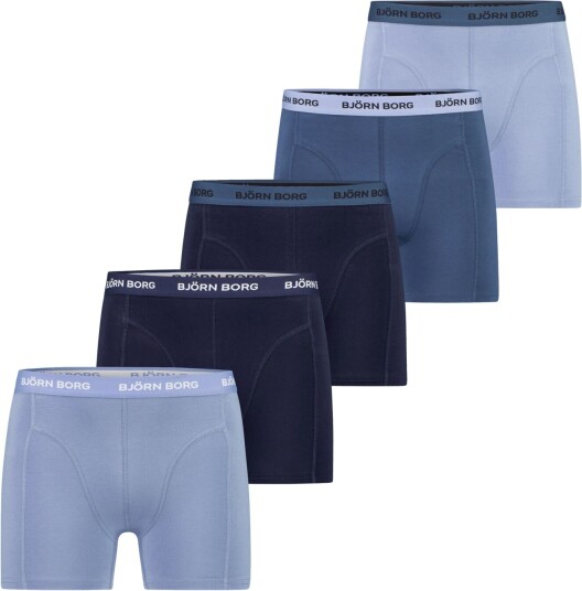 Björn Borg Cotton Stretch Boxer 5 PK boxer herre Multipack 1 Björn Borg Cotton Stretch Boxer 5 PK boxer herre Multipack 1
