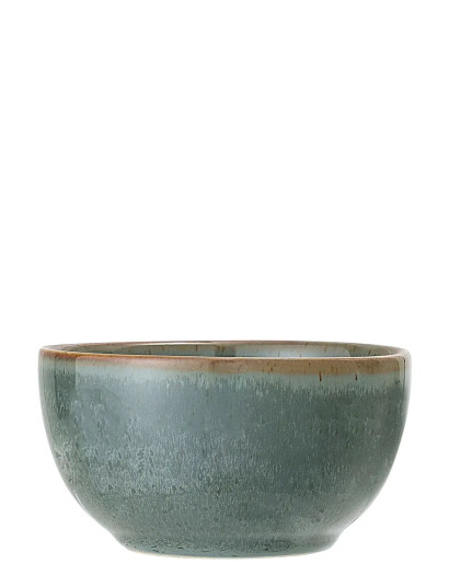 Bloomingville Pixie Bowl Green Stoneware   Green   Ø 11 CM