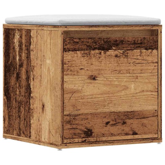  Oppbevaringsskap gammelt tre 40,5x40x40 cm konstruert tre 857039