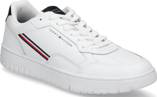 Tommy Hilfiger Th Basket Corporate Stripes   White   44