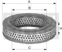 Luftfilter MANN FILTER C 2178