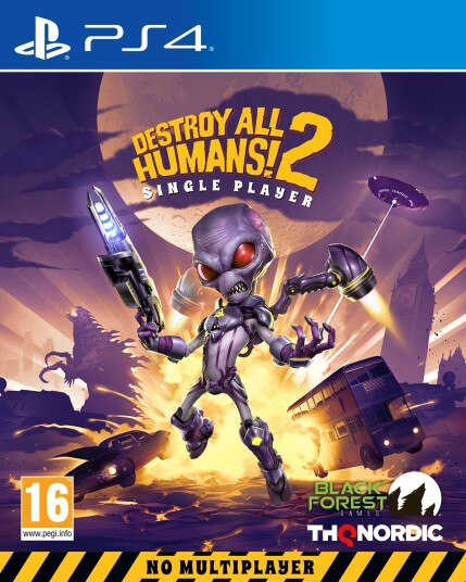 Destroy All Humans! 2 - Reprobed (Single Player) (PS4)