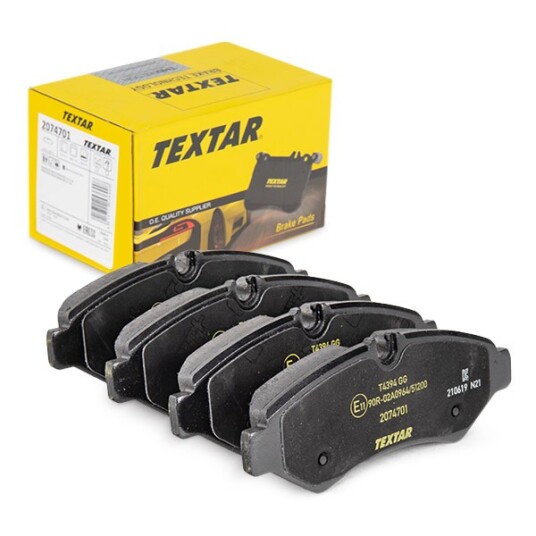 Bremseklosser TEXTAR 2074701 Bremseklosser TEXTAR 2074701