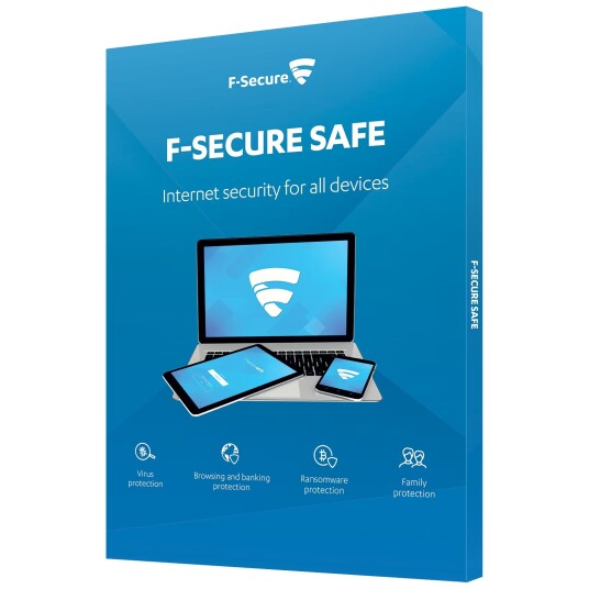F-Secure Safe Multi-device Internet security F-Secure Safe Multi-device Internet security