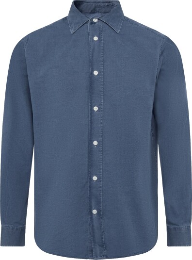 Mos Mosh Gallery Mmgmarco Oxford Indigo Shirt INDIGO BLUE L Mos Mosh Gallery Mmgmarco Oxford Indigo Shirt INDIGO BLUE L