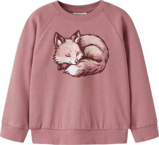 Name It Genser NmfVenus Lilas/Fox Name It 4 år (104) Genser Rosa