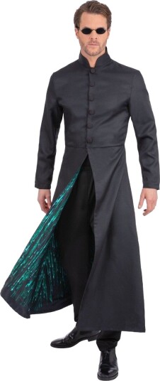 Smiffys The Matrix Neo Jakke Kostyme
