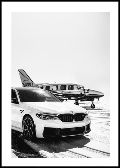 Luxury Life BMW Plakat Plakat / 40x50cm