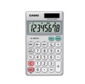 Casio SL-305ECO - Lommekalkulator - 8 sifre - solpanel, batteri