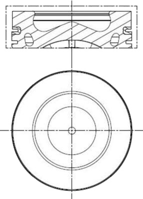Stempel MAHLE 028 PI 00121 000