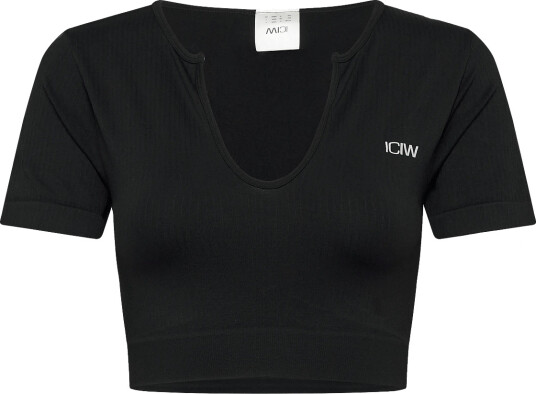 ICANIWILL | Ribbed Define Seamless Cropped T Shirt | XS ICANIWILL | Ribbed Define Seamless Cropped T Shirt | XS