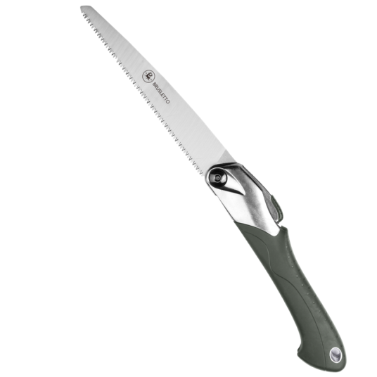 Brusletto Vestlia Foldesag 21 cm med Gummihåndtak - Svart/Grønn Brusletto Vestlia Foldesag 21 cm med Gummihåndtak - Svart/Grønn
