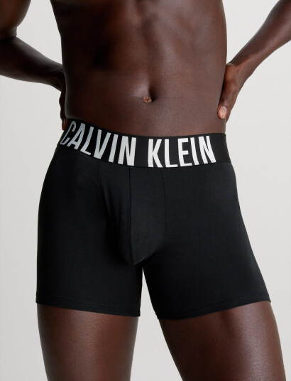 Calvin Klein Boxer Brief 3Pk - Black - XS