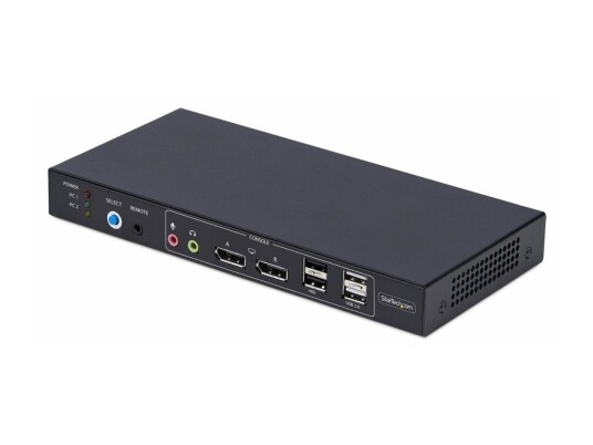 Startech.Com 2-Port Dual-Monitor Dp Kvm Switch W/Video Matrix, 4K 60Hz - Kvm / Lyd / Usb-Svitsj - 2 X Kvm/Lyd/Usb - 1 Lokalbruker - Stasjonær - Taa-Samsvar Startech.Com 2-Port Dual-Monitor Dp Kvm Switch W/Video Matrix, 4K 60Hz - Kvm / Lyd / Usb-Svitsj - 2 X Kvm/Lyd/Usb - 1 Lokalbruker - Stasjonær - Taa-Samsvar