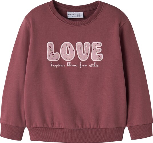 Name It Collegegenser NmfOclove Wild Ginger Name It 3 år (98) Collegegenser Bordeaux