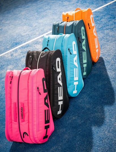 Head Tour Padel Bag L Bk   Black   ONE SIZE