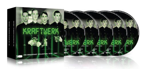 Kraftwerk The Broadcast Collection 19701981 CD Kraftwerk The Broadcast Collection 19701981 CD
