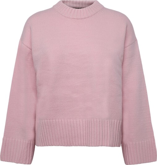 Gina Tricot Crew Neck Knitted Sweater PARFAIT PINK (3800) M Gina Tricot Crew Neck Knitted Sweater PARFAIT PINK (3800) M