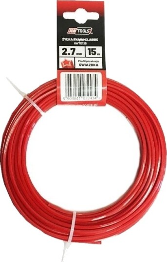 Awtools Trådkassett Classic 3,0 X 15 M Stjerne Aw70137