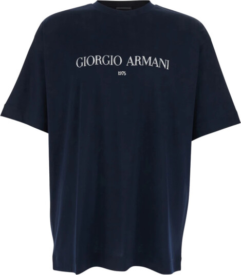 Giorgio Armani Herre Topper Blå M,