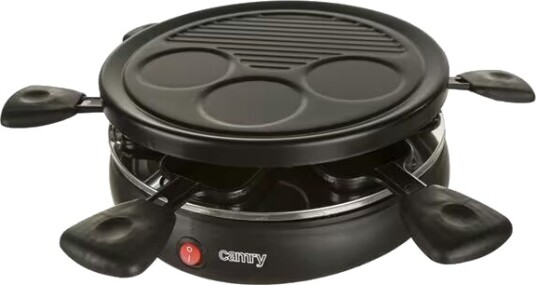 Camry Electronic Smørbrødsmaskin Grill Cr 6606 Raclette 1200 W Sort
