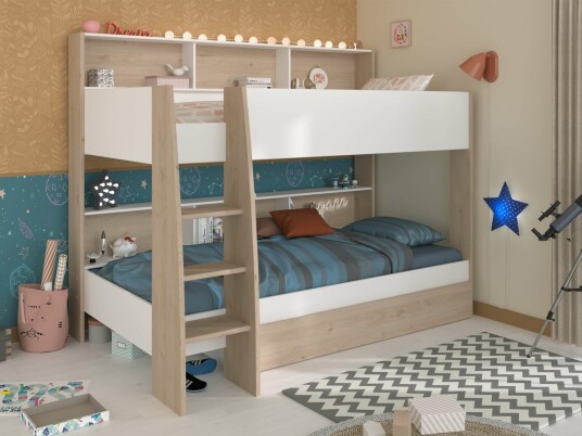 Parisot Group Køyeseng med Skuff Shelter 90×200 Hvit Parisot Group Køyeseng med Skuff Shelter 90×200 Hvit