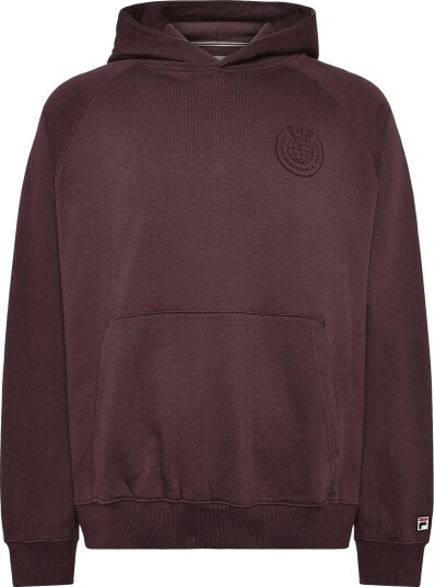 FILA Soraga Oversized Raglan Hoodie FUDGE M