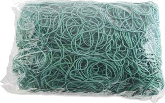 Office Products Strikkebånd 50 Mm 1,5X1,5 Mm 60% Gummi 1000 G Grønn