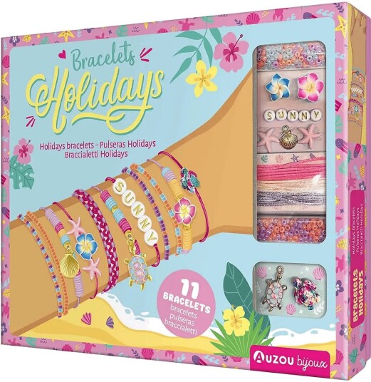 Auzou Jewellery Factory - Holidays Bracelets - Big Kit - MULTI - One Size