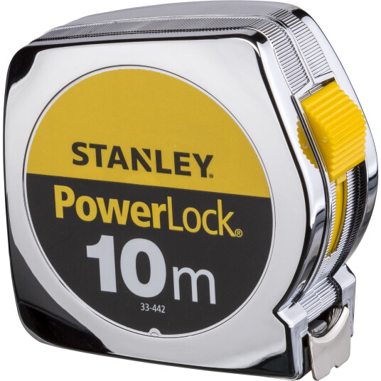 Stanley Powerlock Målebånd 25 mm x 10 m Stanley Powerlock Målebånd 25 mm x 10 m