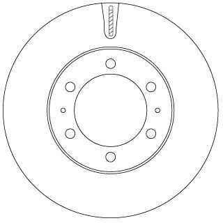 Bremseskive TRW DF7827S Bremseskive TRW DF7827S