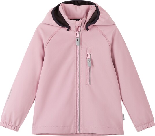 Reima Vantti Softshelljakke Grey Pink 134